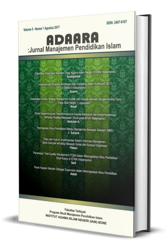 					View Vol. 16 No. 2 (2026): Islamic Education Management
				